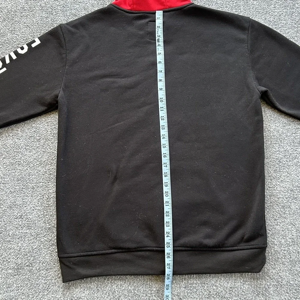 Ecko Unltd Hoodie Mens Large Red Rhino Logo Full Zip Sweatshirt‎ Fleece Hip Hop